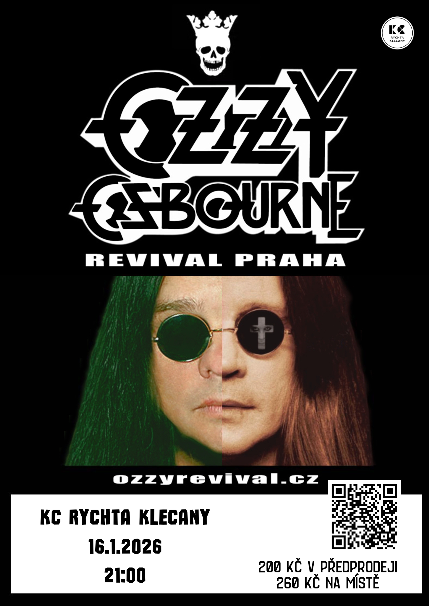 Plakát: Ozzy Osbourne revival Praha