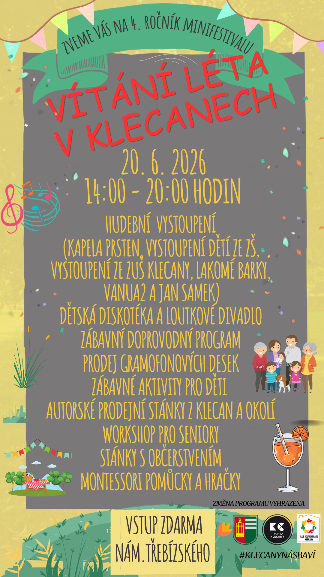 Plakát: Vítání léta